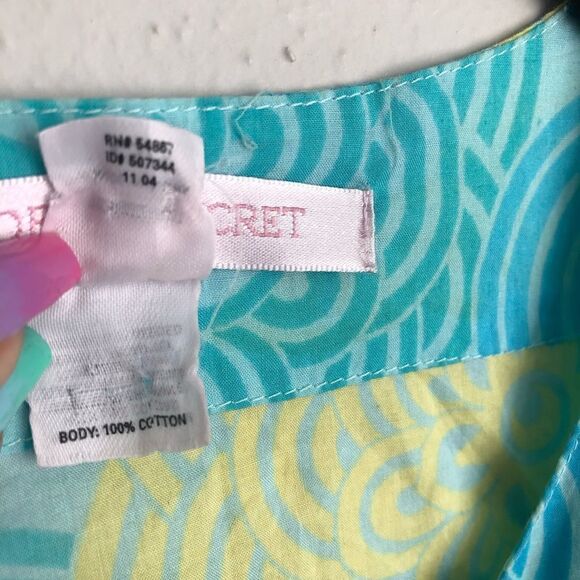 Victoria’s Secret LS Plunge Floral Print Cover Up Dress - Picture 16 of 16